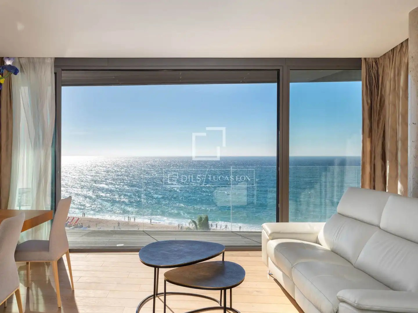 Schlafzimmer von Wohnung zum Verkauf in Lloret de Mar mit Klimaanlage, Terrasse und Schwimmbad