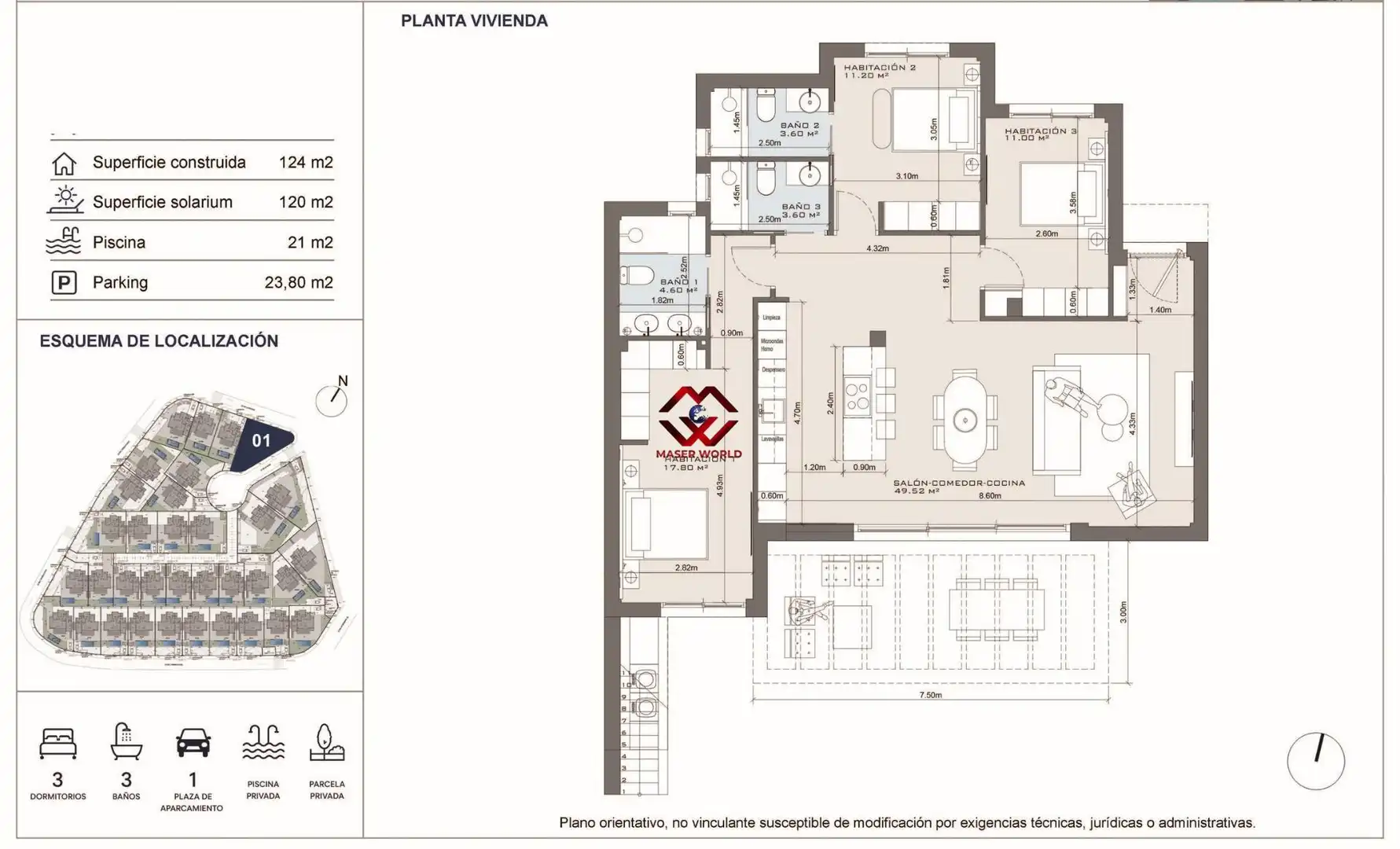 Maison jumelée avec piscine à vendre à Bonalba - Cotoveta, imagen 33