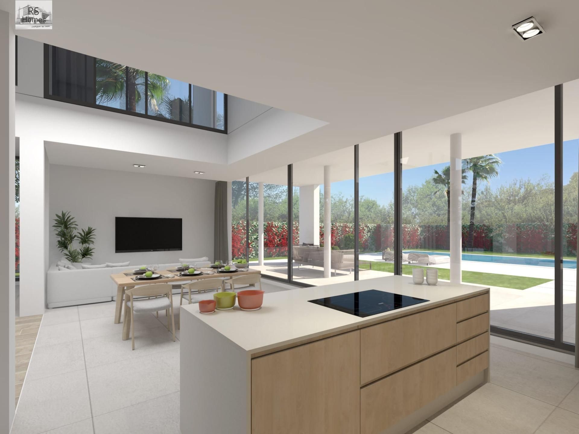 Kitchen of House or chalet for sale in L'Eliana  with Air Conditioner, Private garden and Terrace