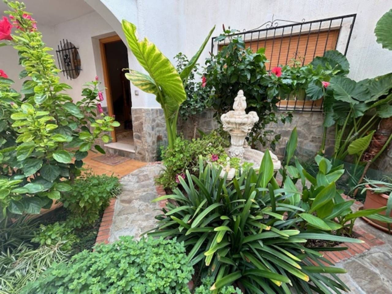 Garden of Duplex to rent in Roquetas de Mar  with Private garden and Furnished