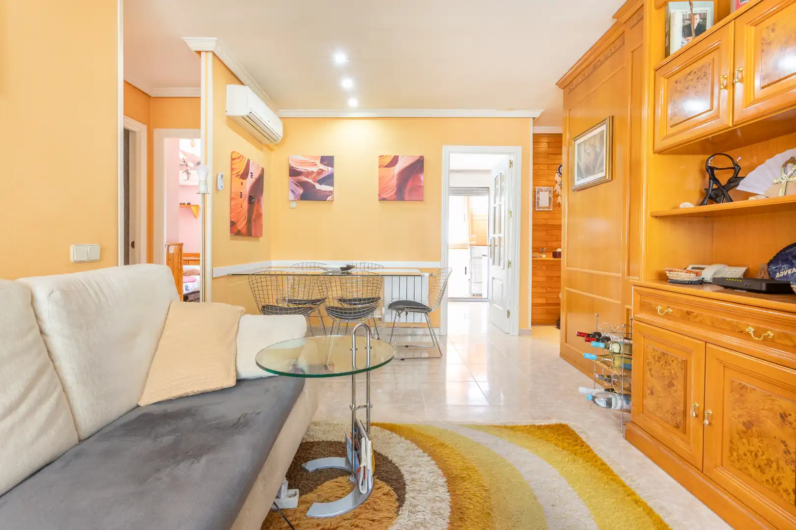 Living room of Flat for sale in Brunete  with Air Conditioner, Heating and Private garden