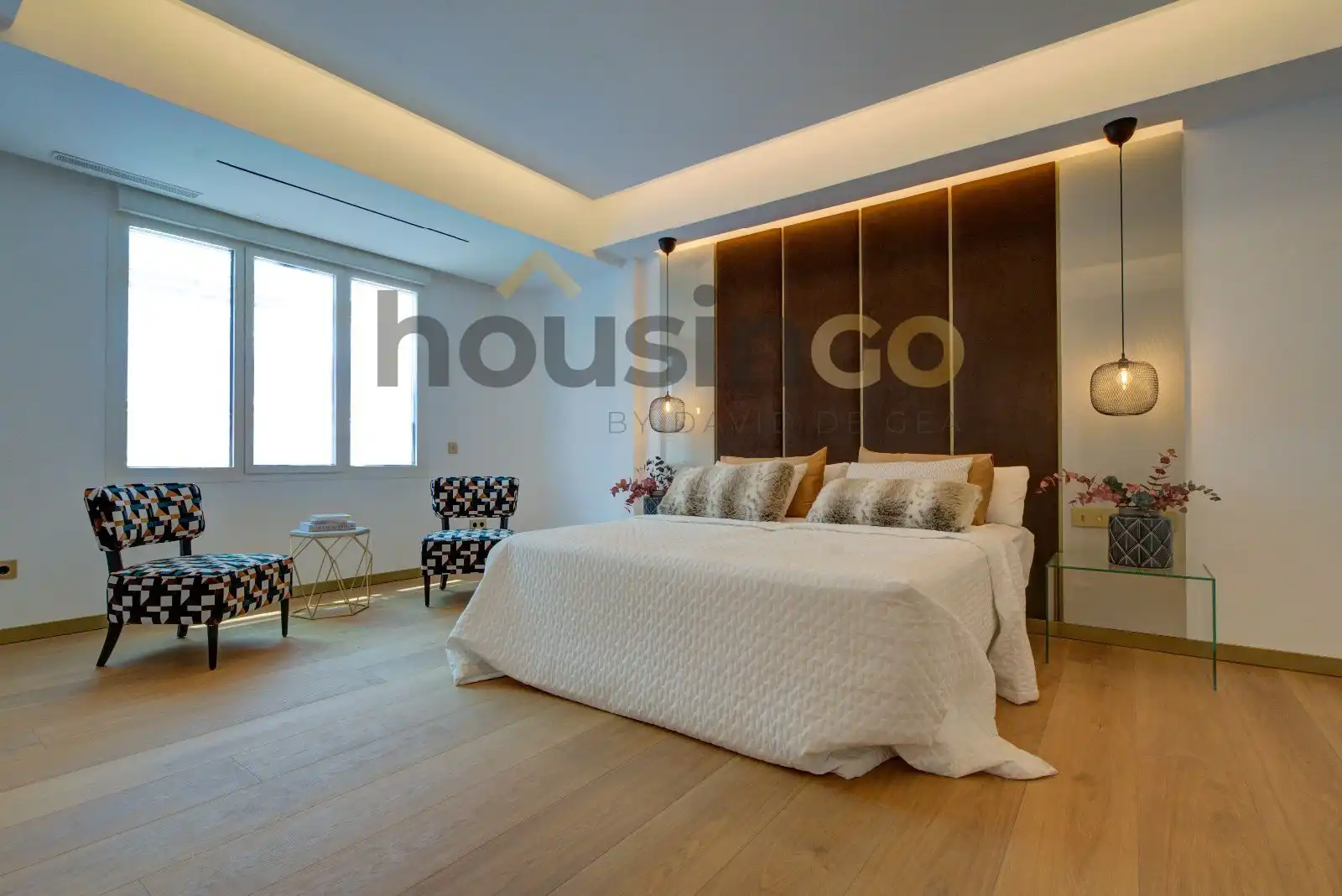 Bedroom of Flat for sale in Madrid  with Air Conditioner, Heating and Terrace