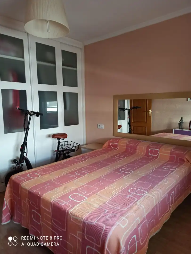 Bedroom of Flat for sale in Albacete  with Air Conditioner, Heating and Parquet flooring