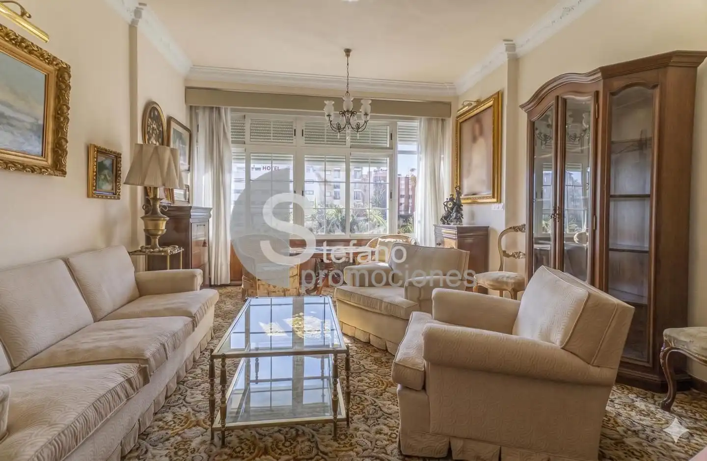 Sala de estar de Dúplex en venta en Málaga con Aire acondicionado y Parquet