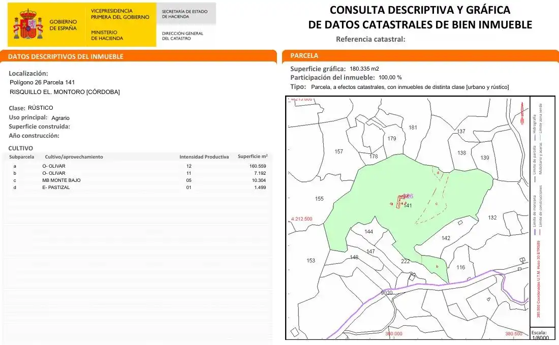 Rustikales Grundstück zum Verkauf in Montoro, imagen 2