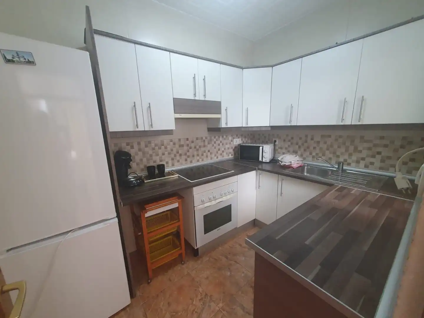 Cuina de Casa o xalet de lloguer en Puertollano amb Aire condicionat i Moblat