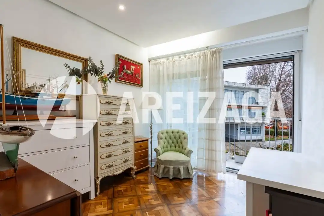Schlafzimmer von Wohnung zum Verkauf in Donostia - San Sebastián  mit Heizung, Terrasse und Möbliert