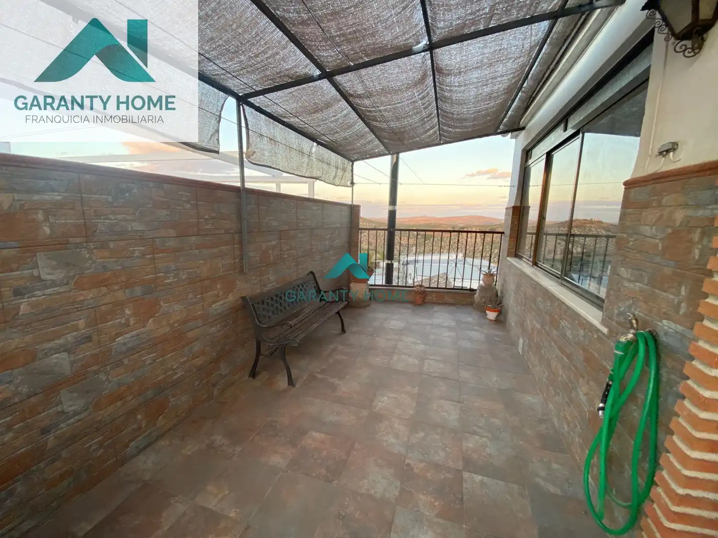 Terraza de Casa adosada en venta en Villardompardo con Aire acondicionado, Jardín privado y Terraza