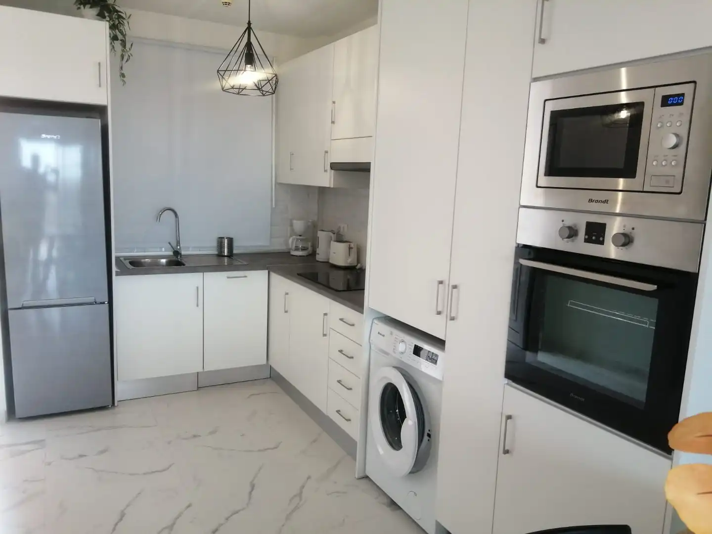 Küche von Maisonette zum Verkauf in Arona mit Terrasse, Schwimmbad und Möbliert