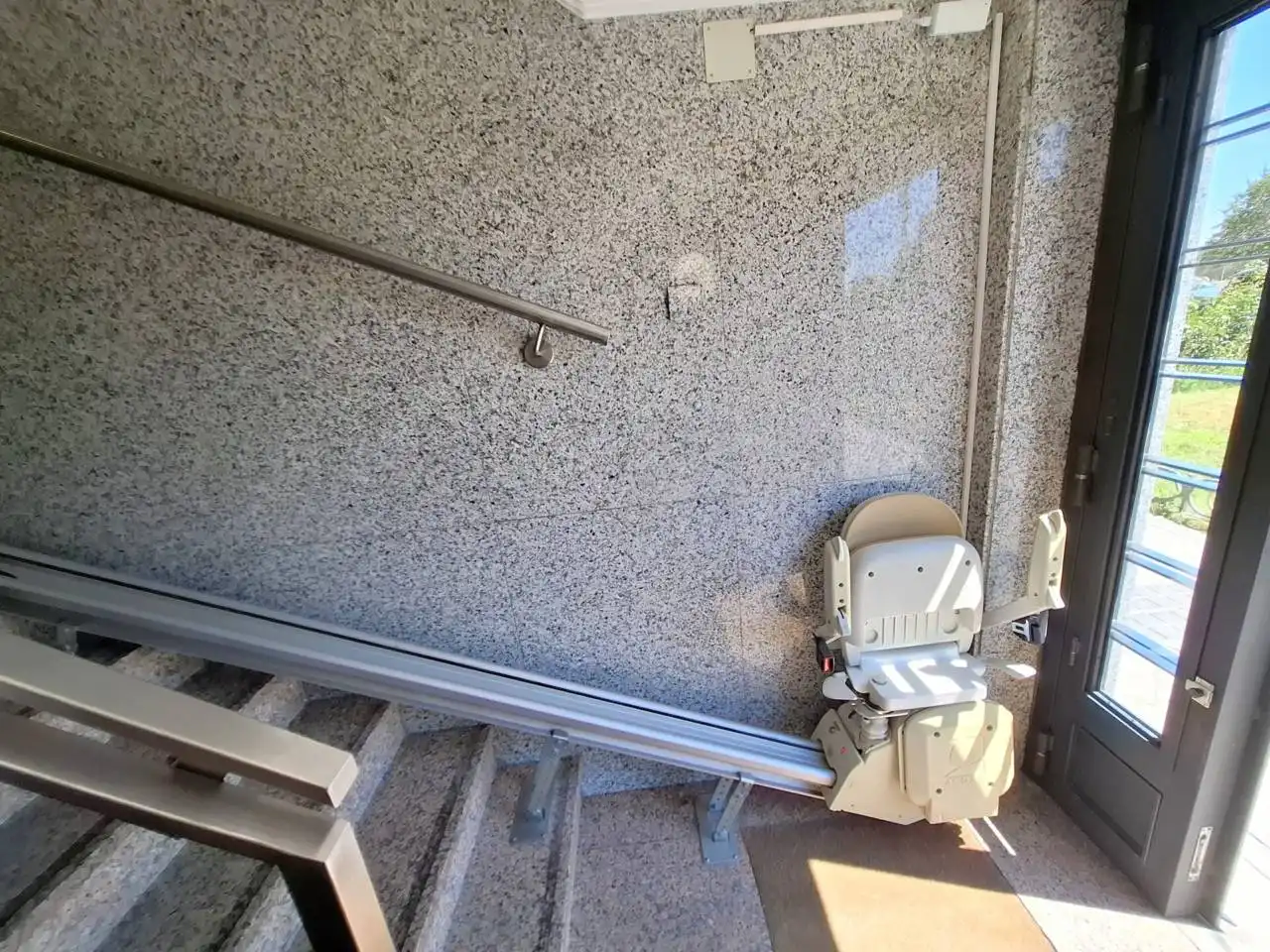 Balcony of Flat for rent in Madrid  with Air Conditioner, Heating and Terrace