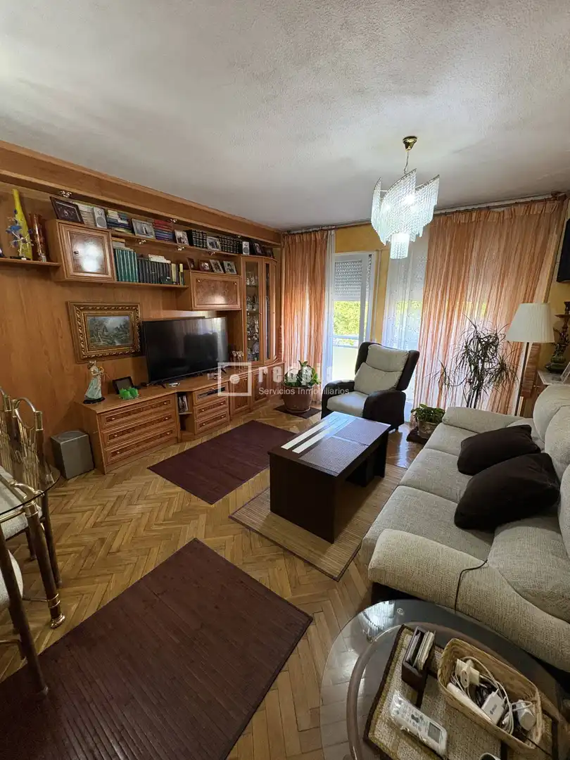 Sala de estar de Piso en venta en Madrid con Terraza