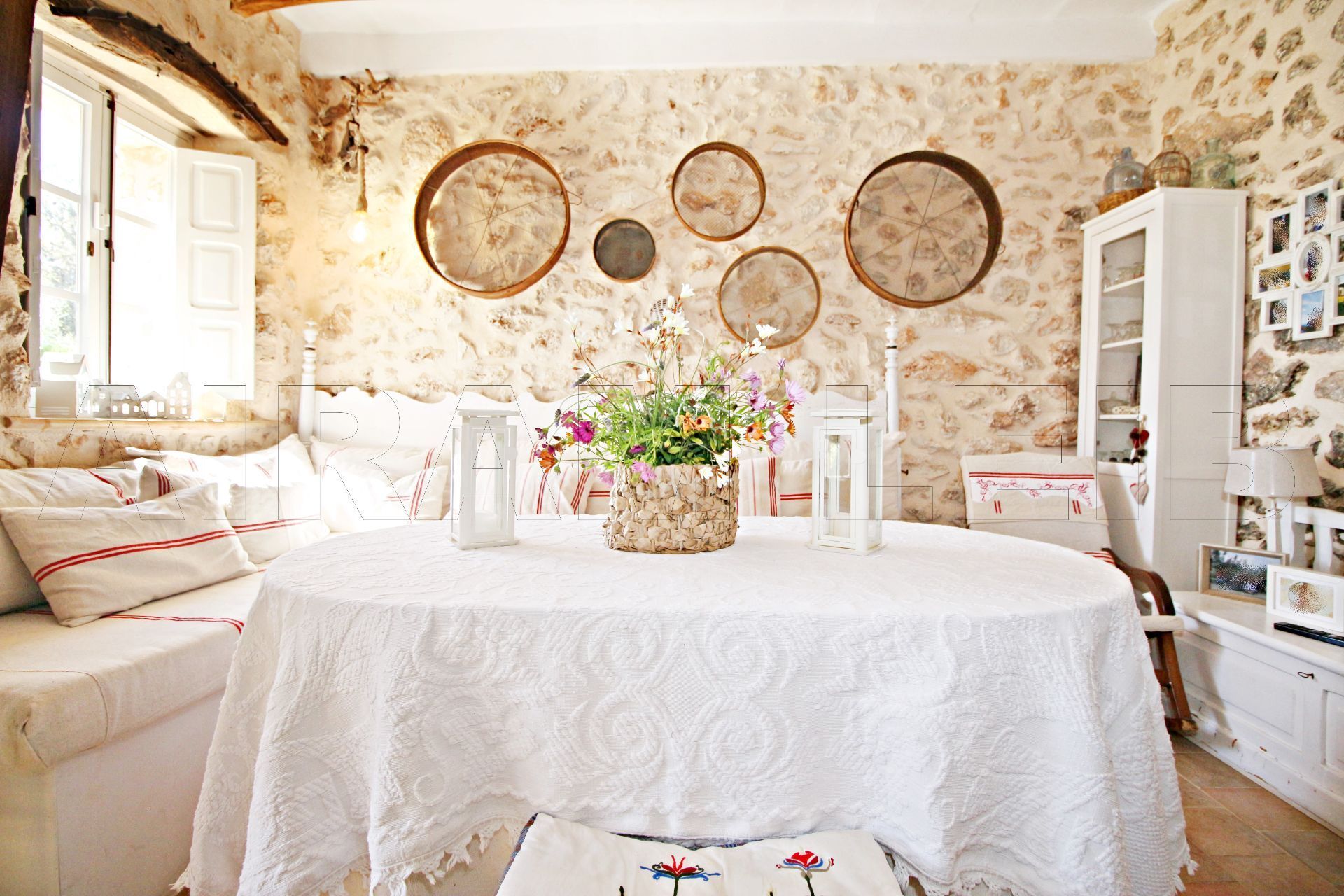 Dining room of Country house for sale in Sencelles  with Private garden