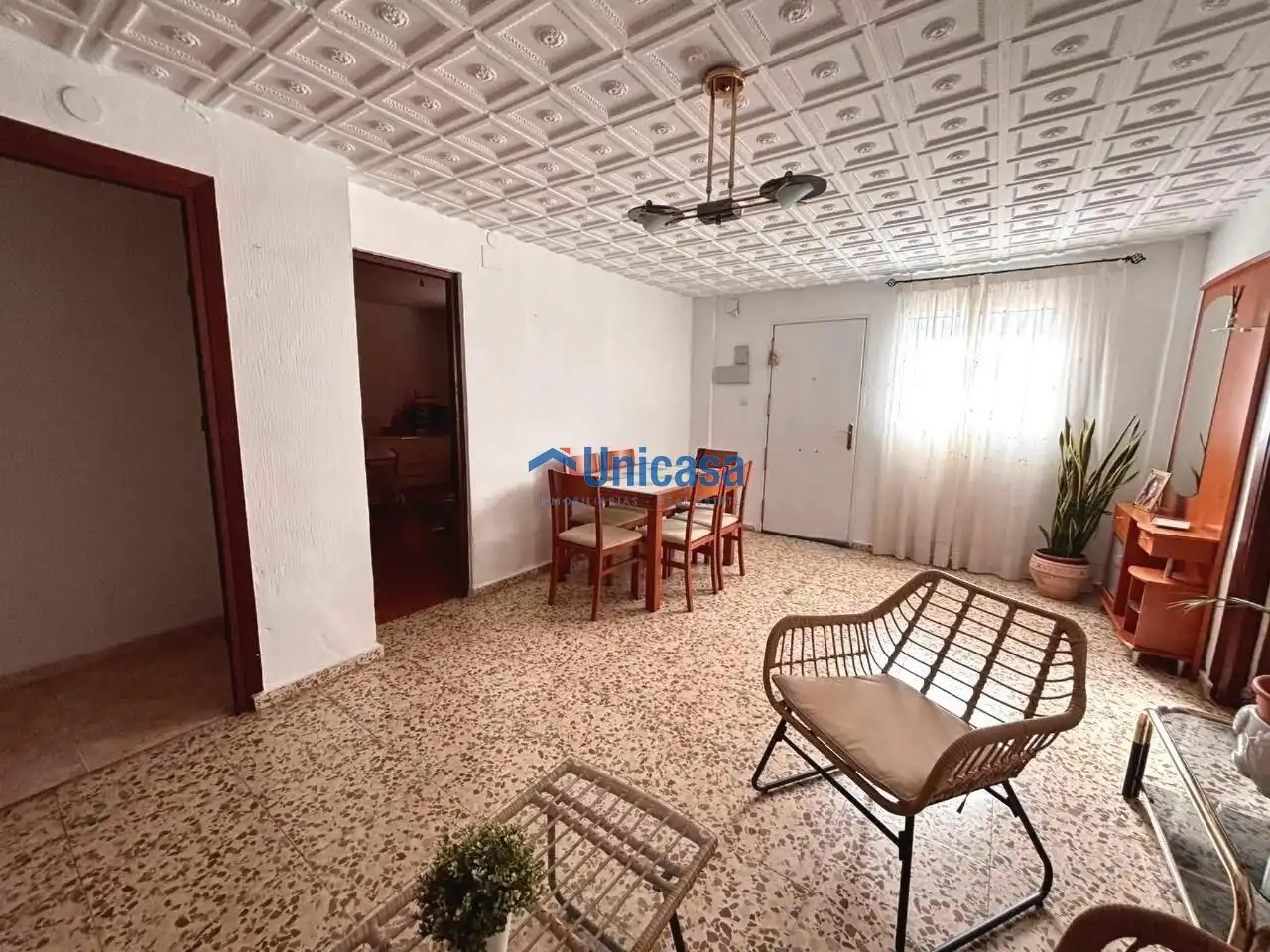 Sala de estar de Piso en venta en Málaga con Aire acondicionado y Terraza