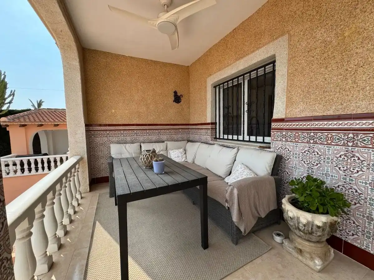 Terraza de Casa o chalet en venta en Rojales con Jardín privado