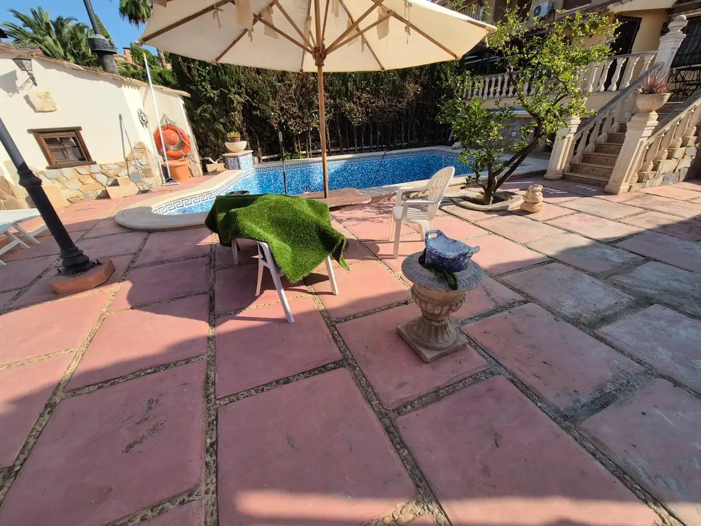 Piscina de Casa o xalet en venda en Petrer amb Calefacció, Jardí privat i Terrassa