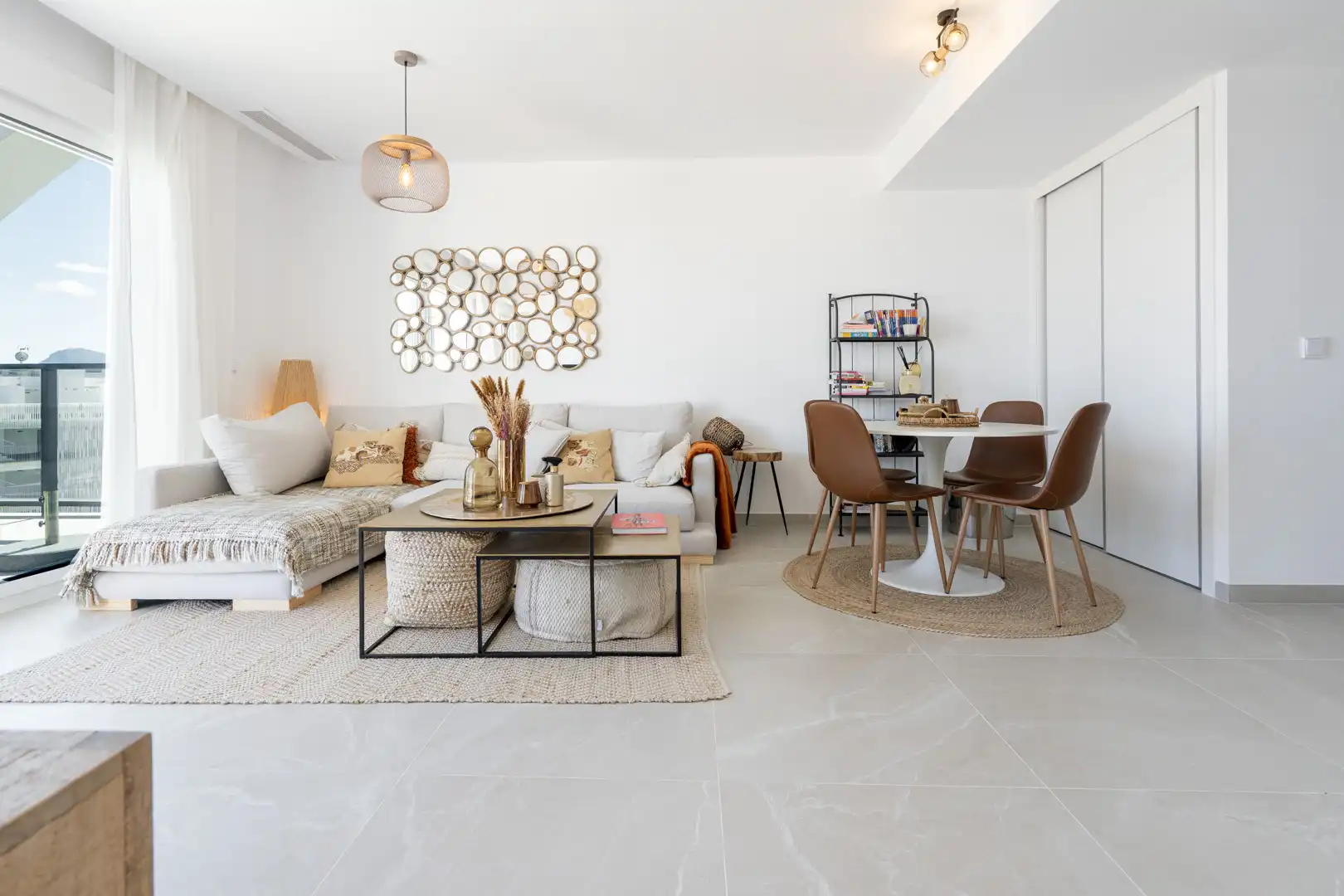 Sala de estar de Apartamento en venta en Dénia