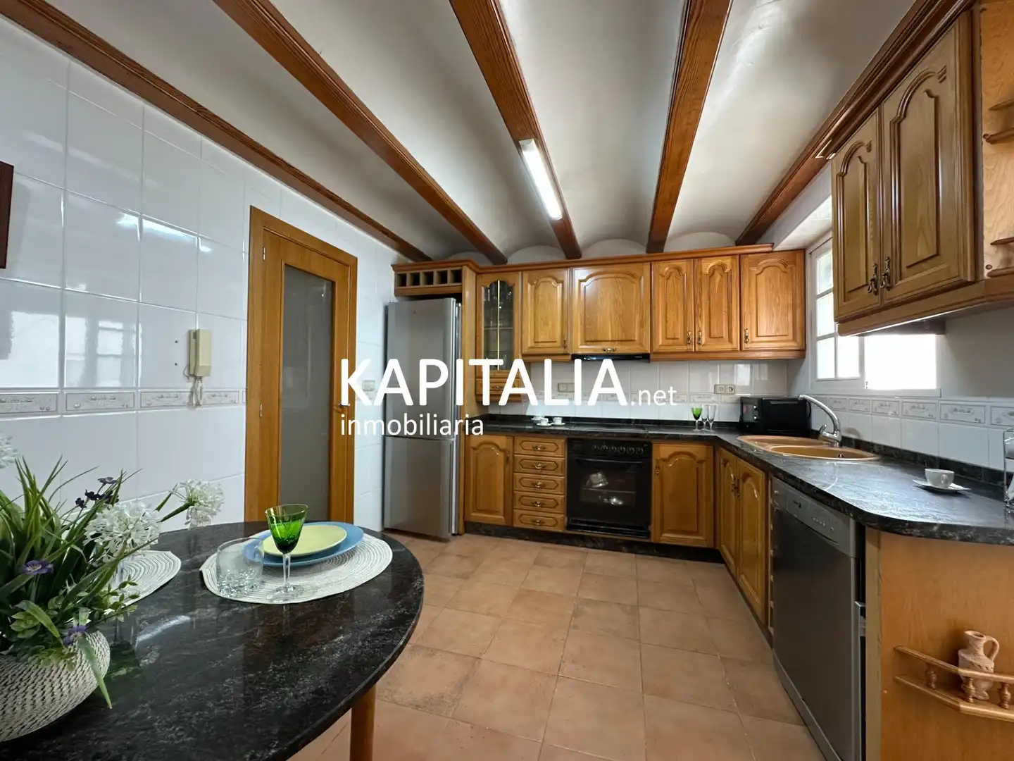 Kitchen of Flat for sale in Xàtiva  with Balcony