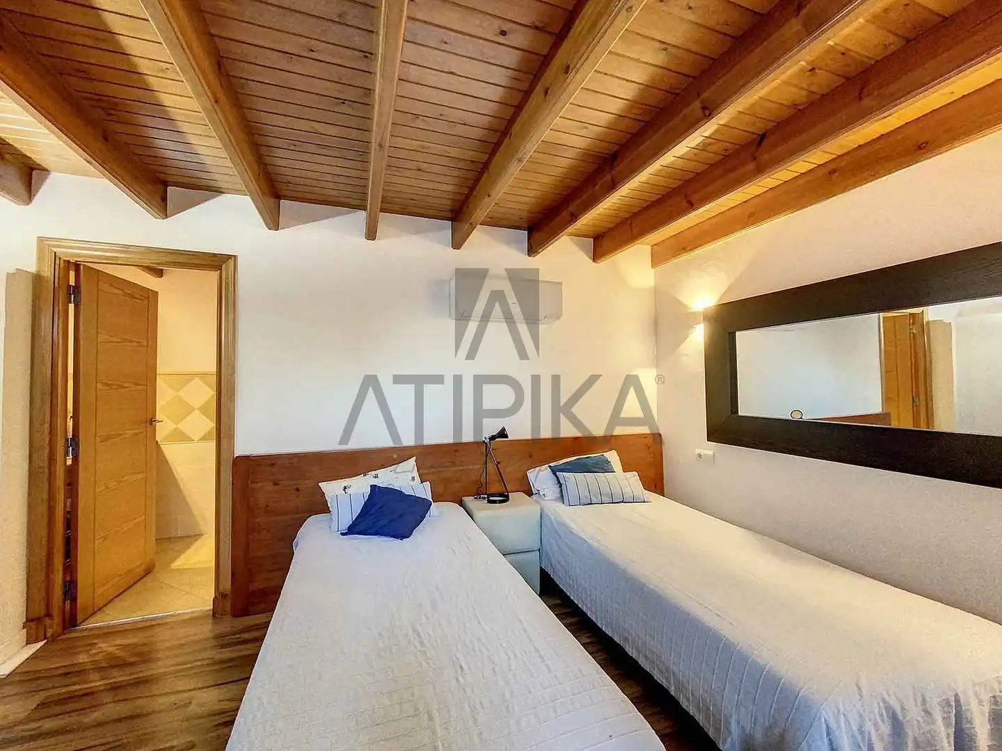Schlafzimmer von Wohnung zum Verkauf in Sant Lluís mit Klimaanlage, Terrasse und Möbliert