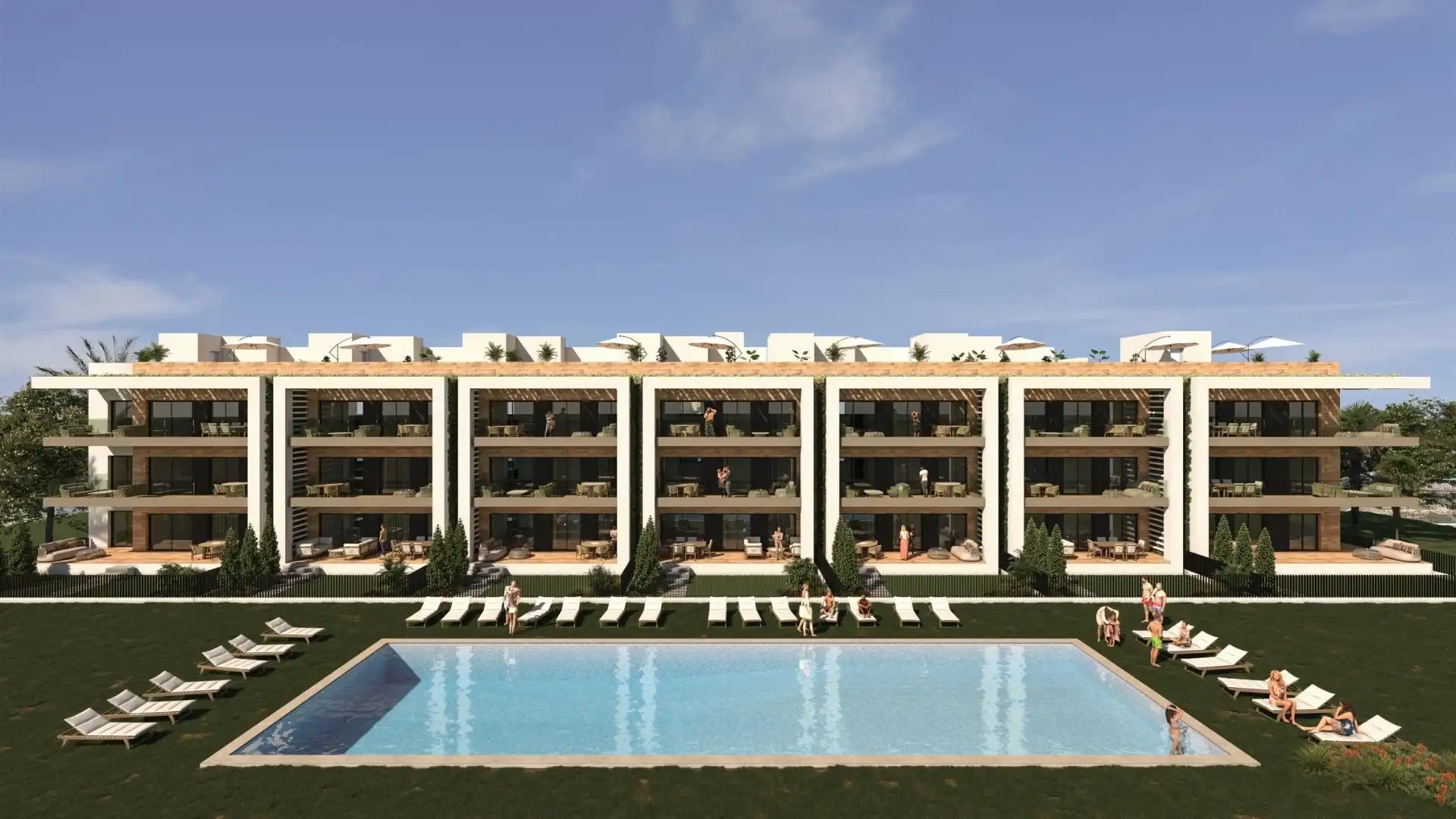 Attique avec piscine à vendre à Las Lomas de Rame - Bahía Bella, imagen 8
