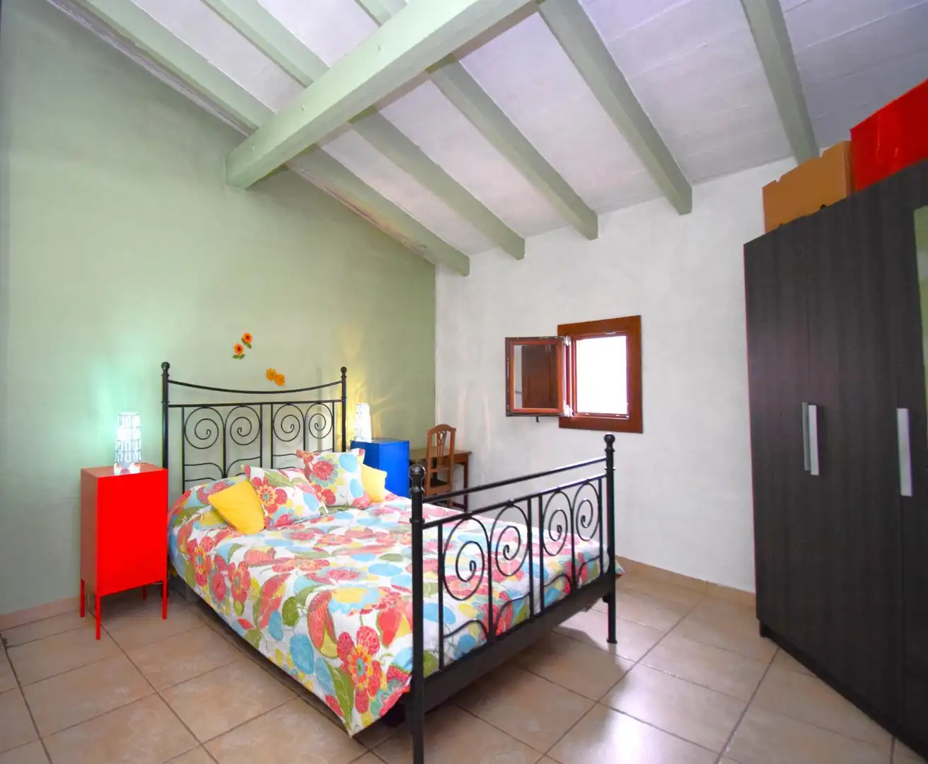 Schlafzimmer von Haus oder Chalet zum Verkauf in Muro mit Klimaanlage, Heizung und Privatgarten