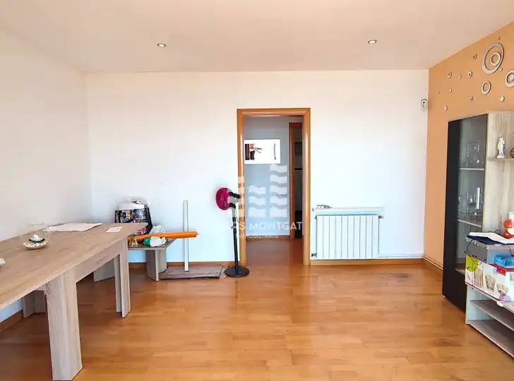 Living room of Attic for sale in Montgat  with Heating, Parquet flooring and Terrace