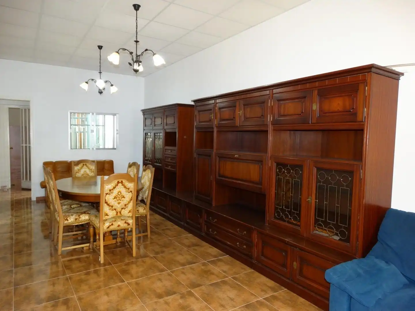 Dining room of Ground floor for sale in Amposta  with Terrace, Storage room and Furnished
