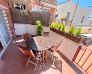Terrace of Duplex to rent in  Barcelona Capital  with Air Conditioner, Heating and Parquet flooring