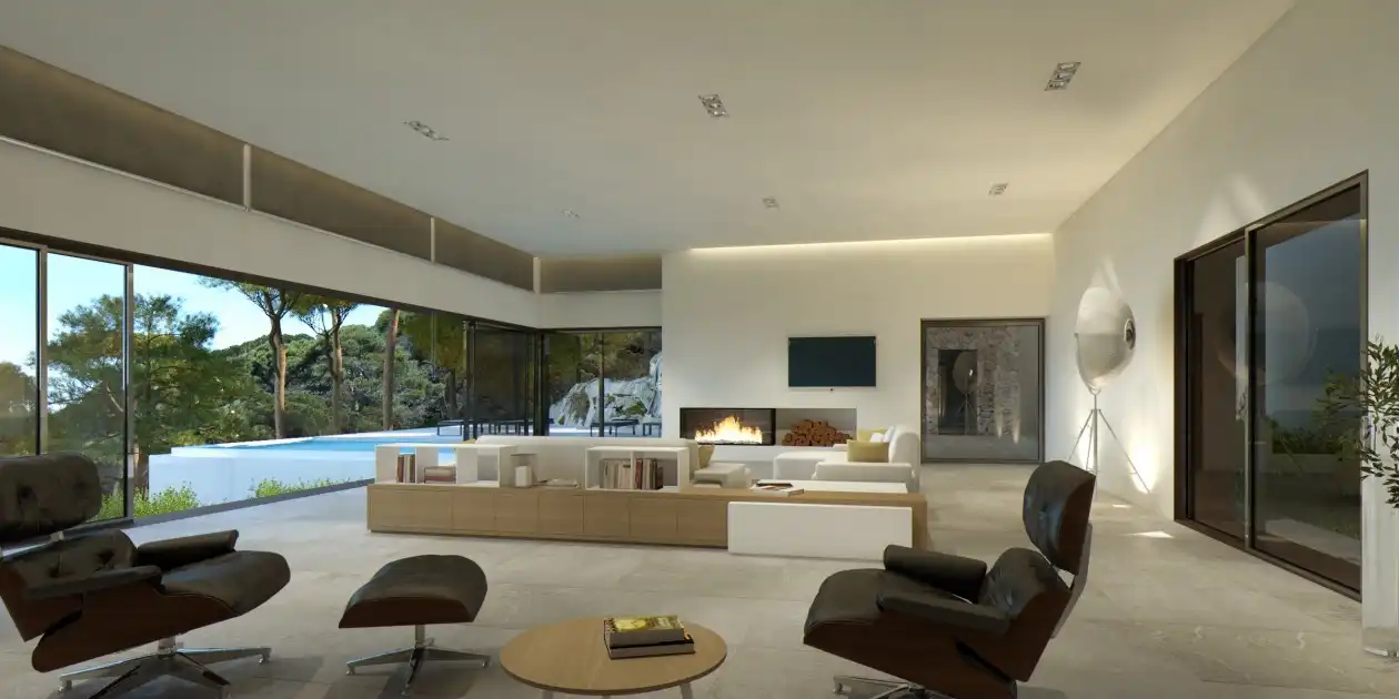 Sala de estar de Casa o chalet en venta en Calvià