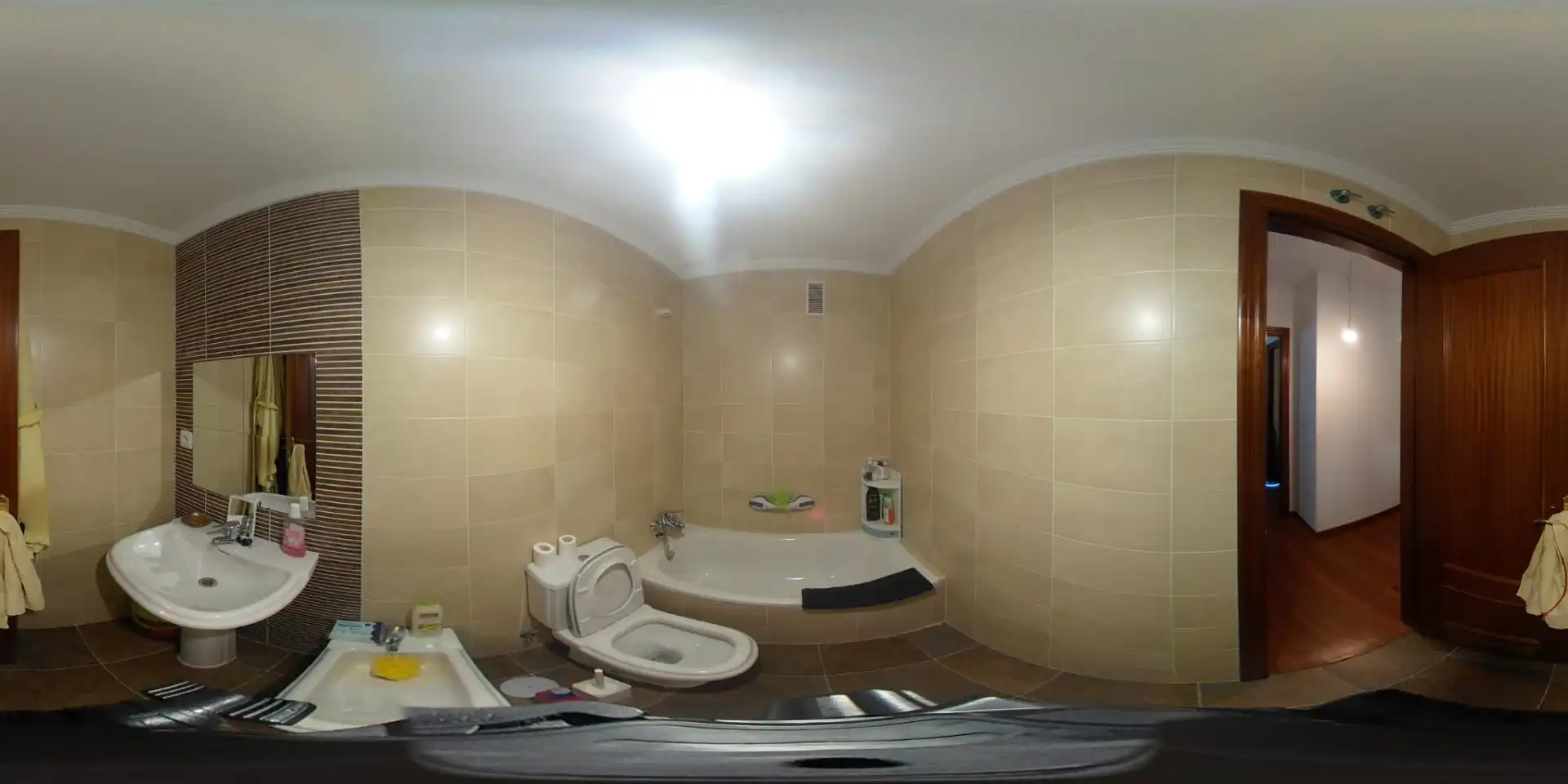 Badezimmer von Wohnung zum Verkauf in Ramales de la Victoria mit Heizung, Möbliert und Balkon