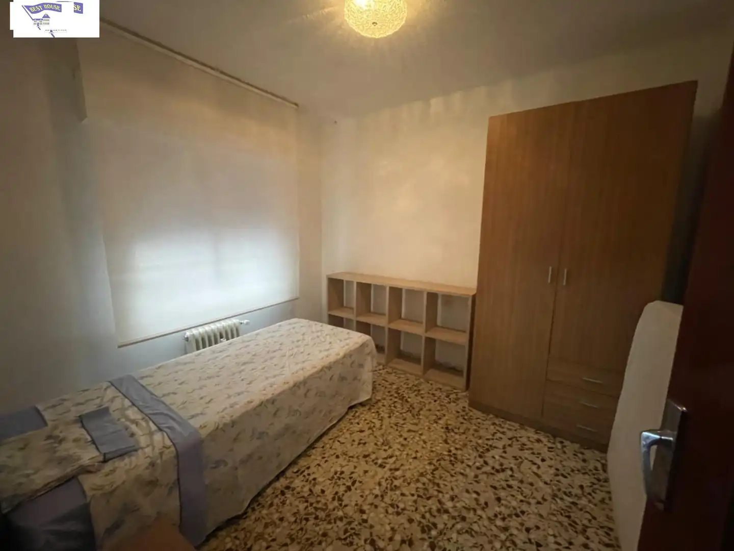 Schlafzimmer von Wohnung zur Miete in Albacete mit Heizung, Terrasse und Möbliert