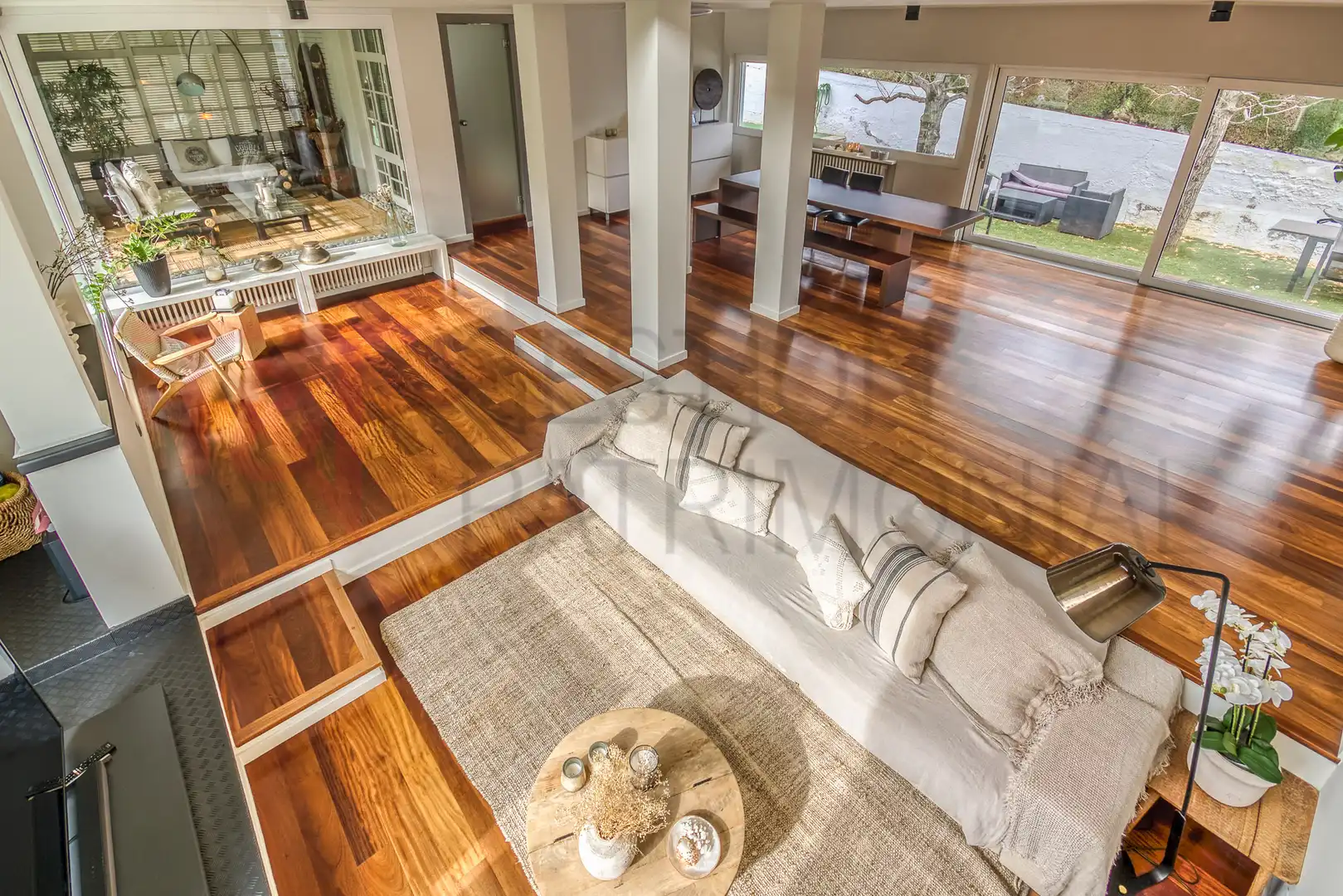 Sala de estar de Casa o chalet en venta en Canovelles con Aire acondicionado, Calefacción y Jardín privado