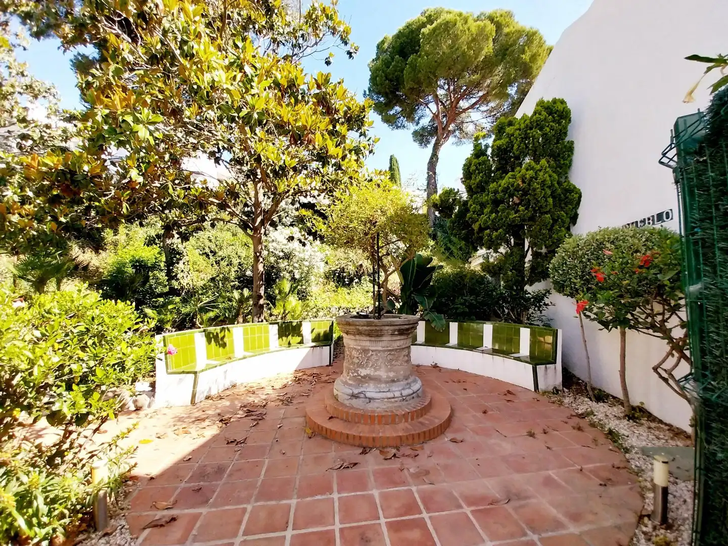 Garten von Wohnung zum Verkauf in Mijas mit Klimaanlage, Privatgarten und Terrasse