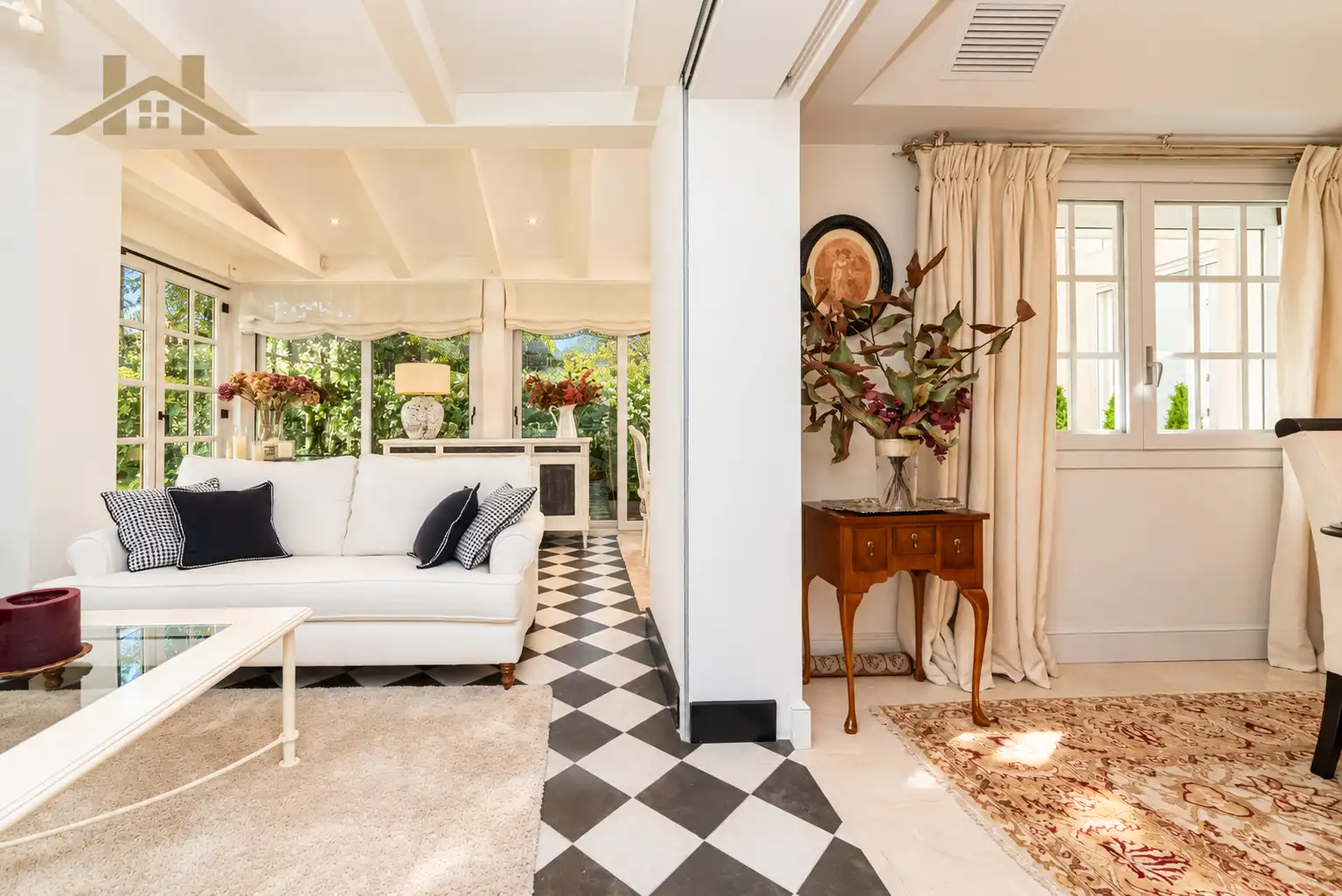 Sala de estar de Casa o chalet en venta en El Pinar - Punta Galea