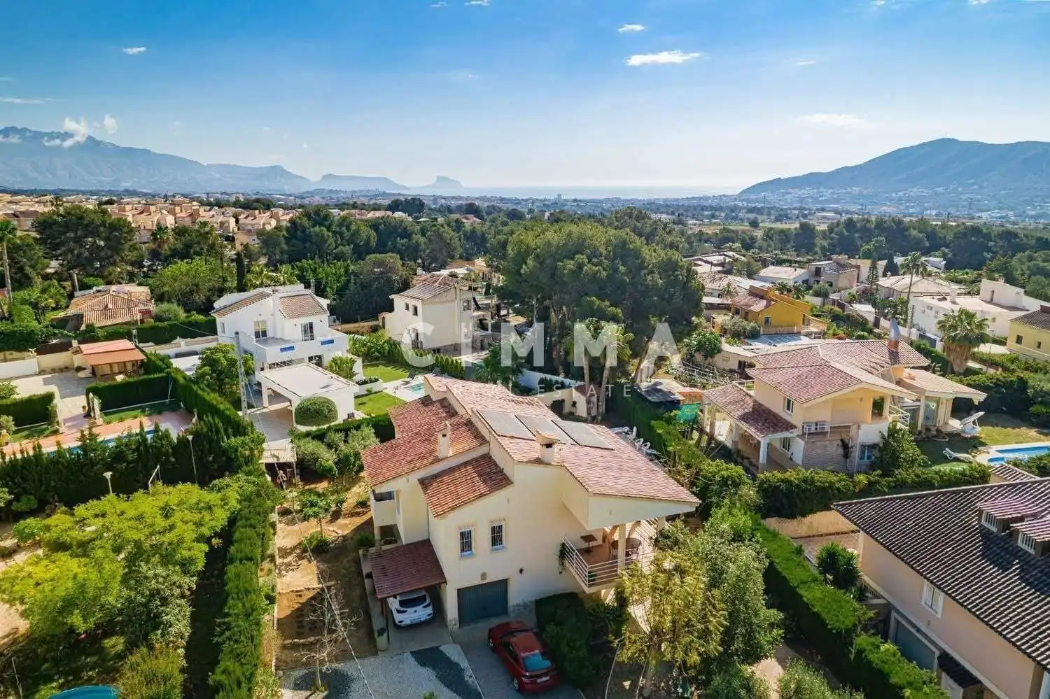 Vista exterior de Casa o xalet en venda en La Nucia