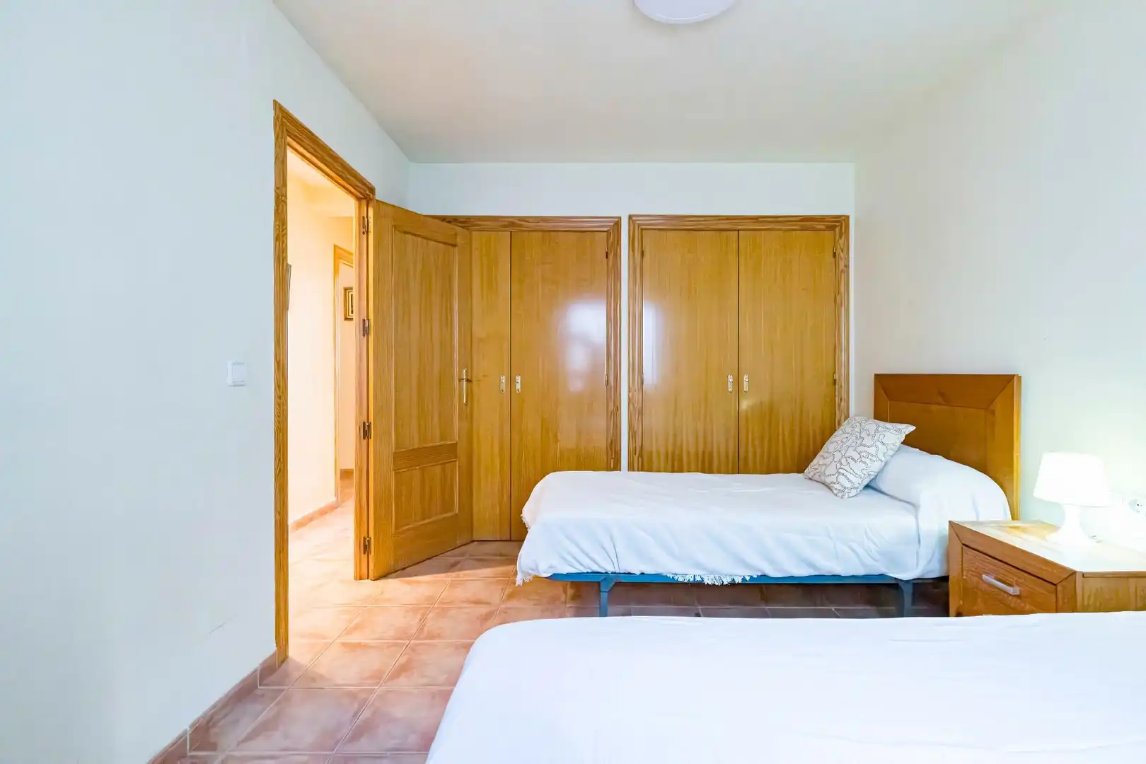 Bedroom of Flat for sale in Murcia  with Air Conditioner, Heating and Furnished