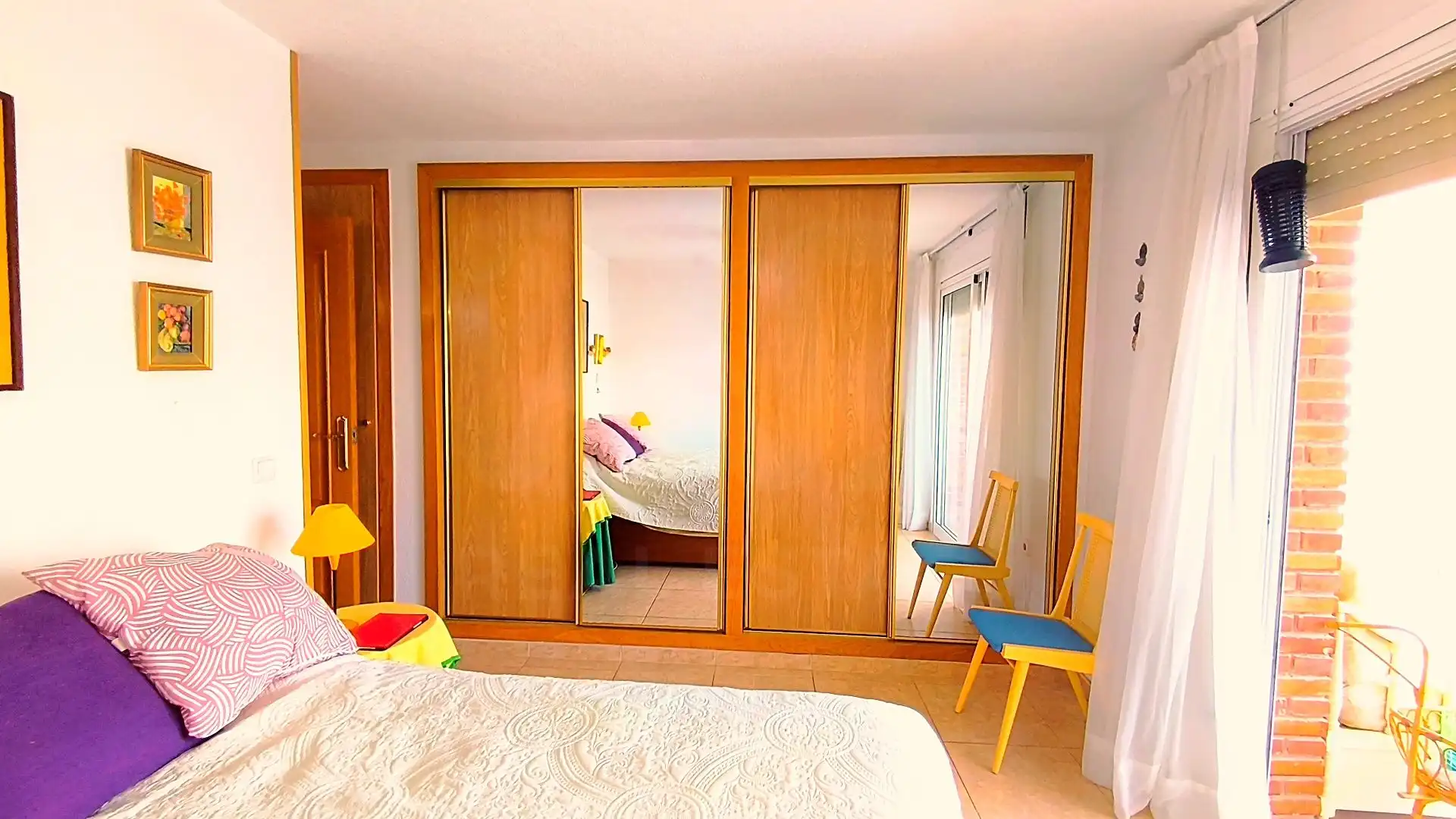 Bedroom of Flat for sale in El Campello  with Heating, Terrace and Swimming Pool