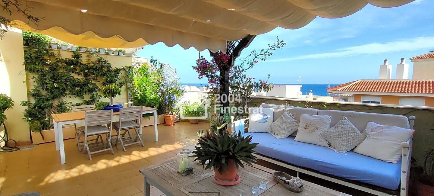 Terrace of Duplex for sale in Villajoyosa / La Vila Joiosa  with Air Conditioner, Terrace and Furnished