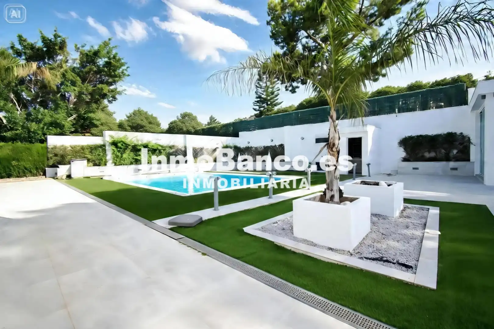 Vista exterior de Casa o chalet en venta en Chiva con Jardín privado, Terraza y Piscina