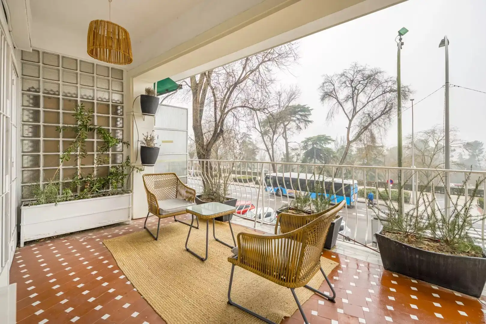 Terrace of Flat for rent in Madrid  with Air Conditioner, Heating and Terrace