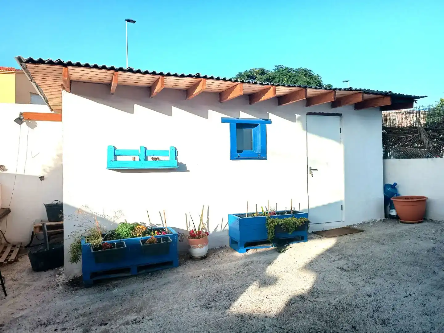 Vista exterior de Casa o chalet en venta en Granadilla de Abona con Aire acondicionado y Piscina