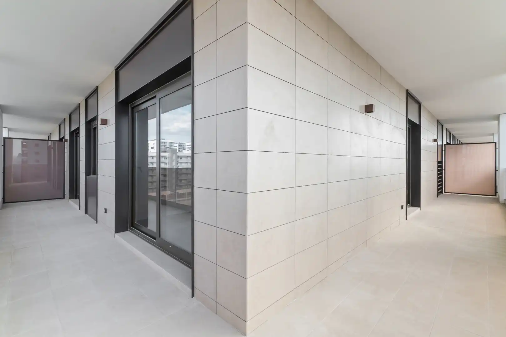 Vista exterior de Piso de alquiler en Badalona con Aire acondicionado, Terraza y Trastero