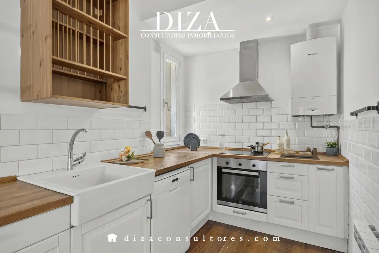 Cocina de Ático en venta en Madrid con Aire acondicionado, Calefacción y Terraza