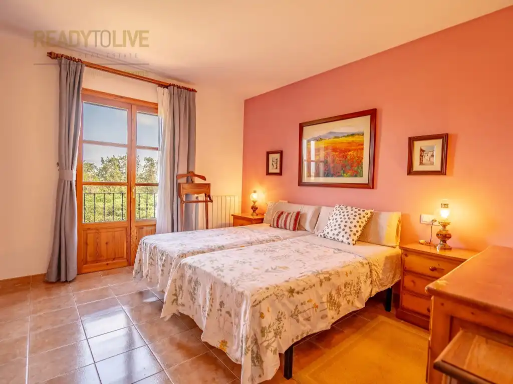 Habitación de Finca rústica en venta en Sa Pobla con Calefacción, Jardín privado y Balcón