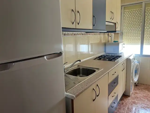 Cocina de Piso de alquiler en Puertollano con Aire acondicionado, Calefacción y Terraza