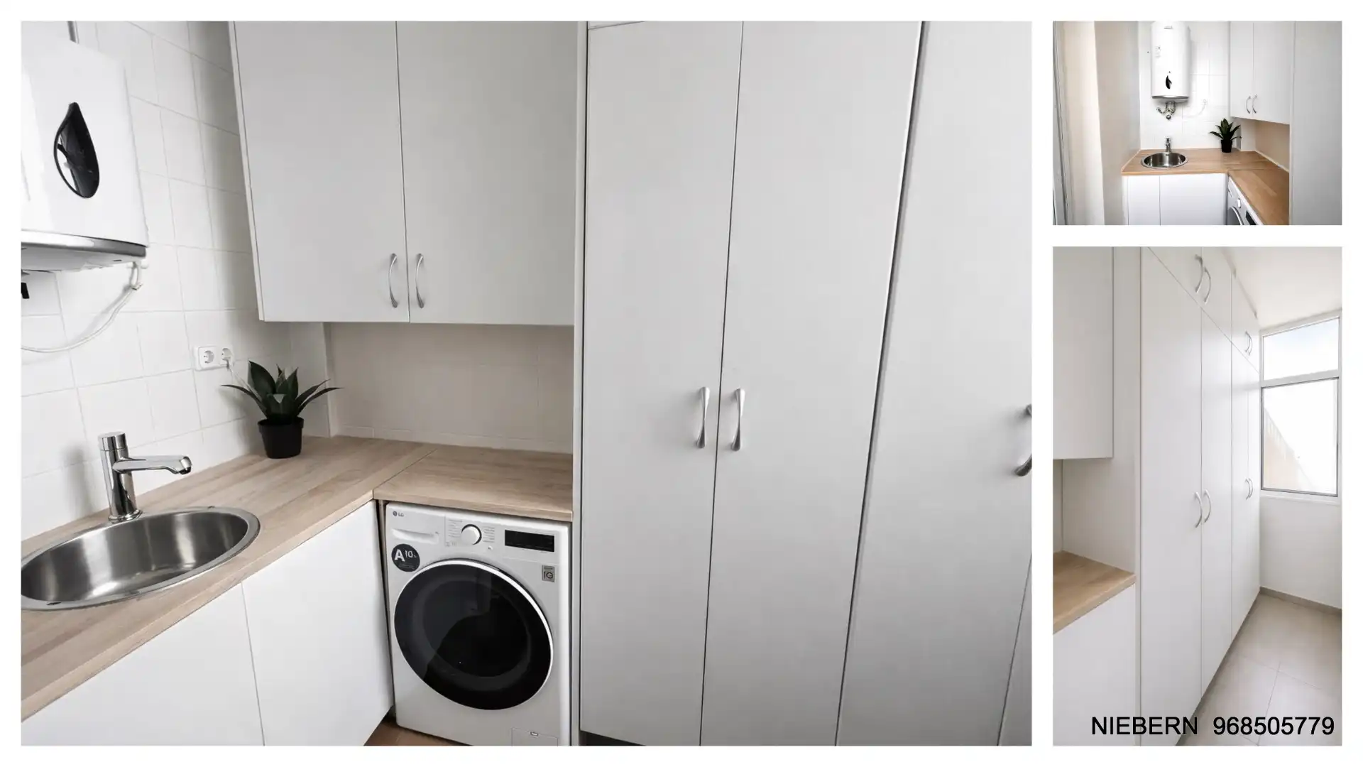 Vista exterior de Piso en venta en Cartagena con Aire acondicionado, Parquet y Amueblado