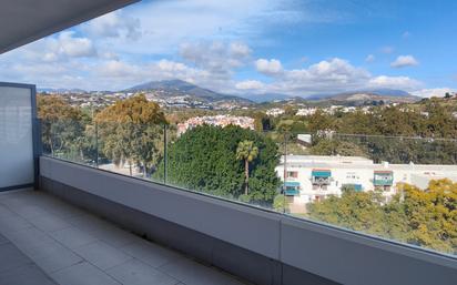 Terrasse von Wohnung zum verkauf in Marbella mit Klimaanlage, Terrasse und Balkon