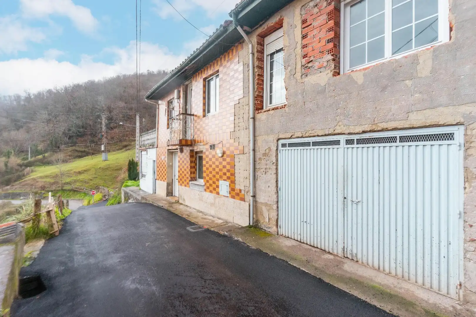 Vista exterior de Finca rústica en venta en Mieres (Asturias) con Terraza