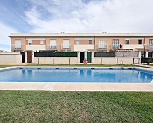 Swimming pool of Single-family semi-detached for sale in Málaga Capital  with Air Conditioner and Balcony