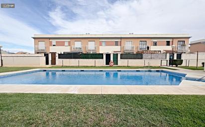 Swimming pool of Single-family semi-detached for sale in Málaga Capital  with Air Conditioner and Balcony