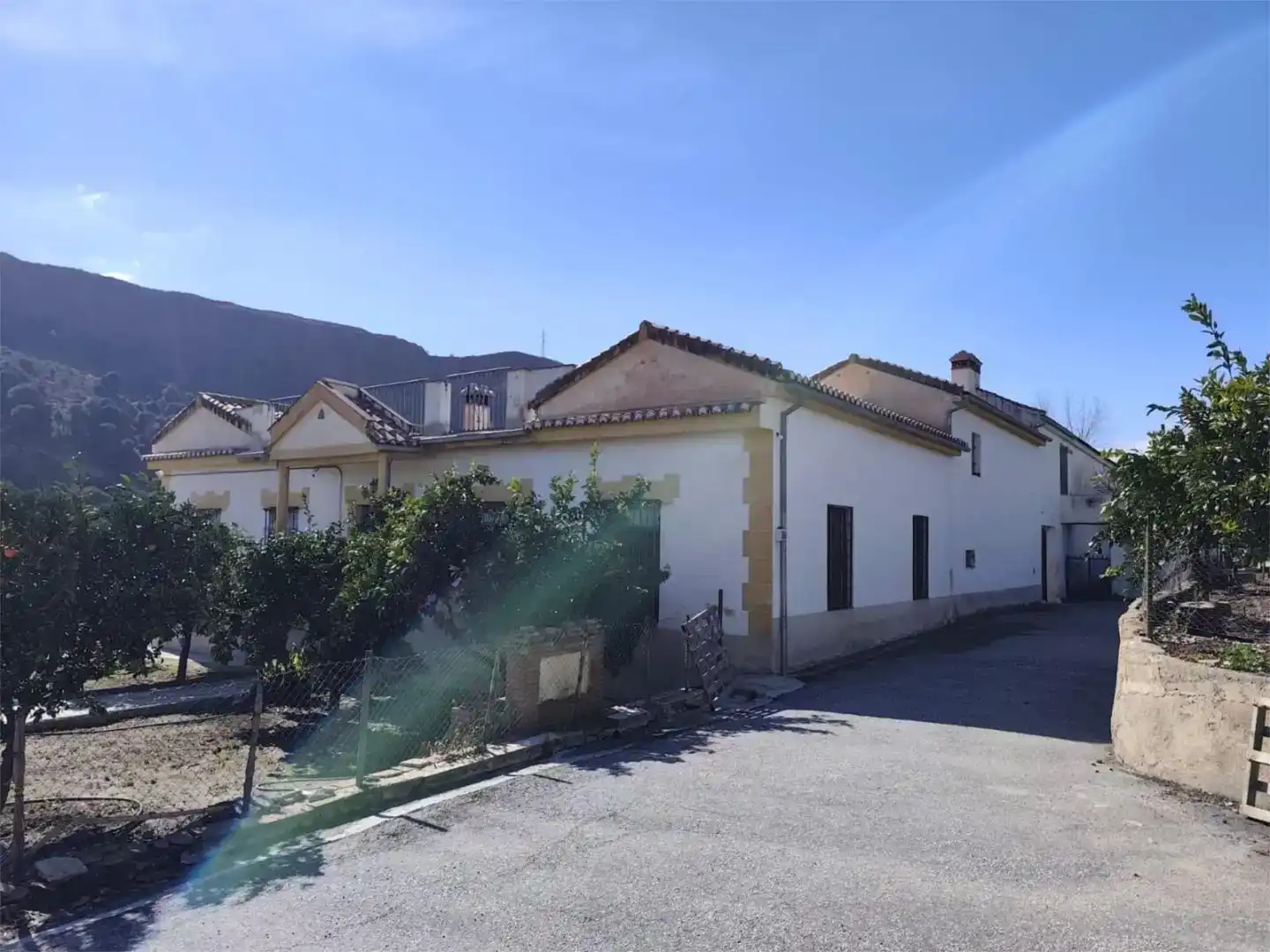 Vista exterior de Finca rústica en venda en Granada amb Jardí privat, Traster i Piscina